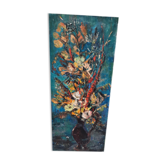 Tableau fleurs dans un vase