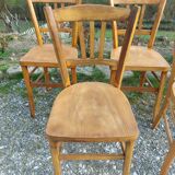 5 bistro chairs, brand Luterma France