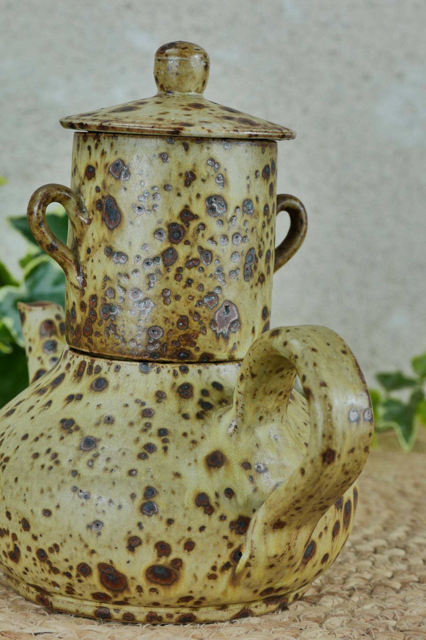 stoneware teapot from the 1960s