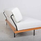 3-seater convertible sofa by designer Josef Pentenrieder Produced by Hans Kaufeld Germany.