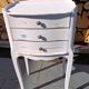 Petite commode/ chevet vintage patinée