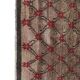 Vintage handmade Turkish rug 127x215 cm