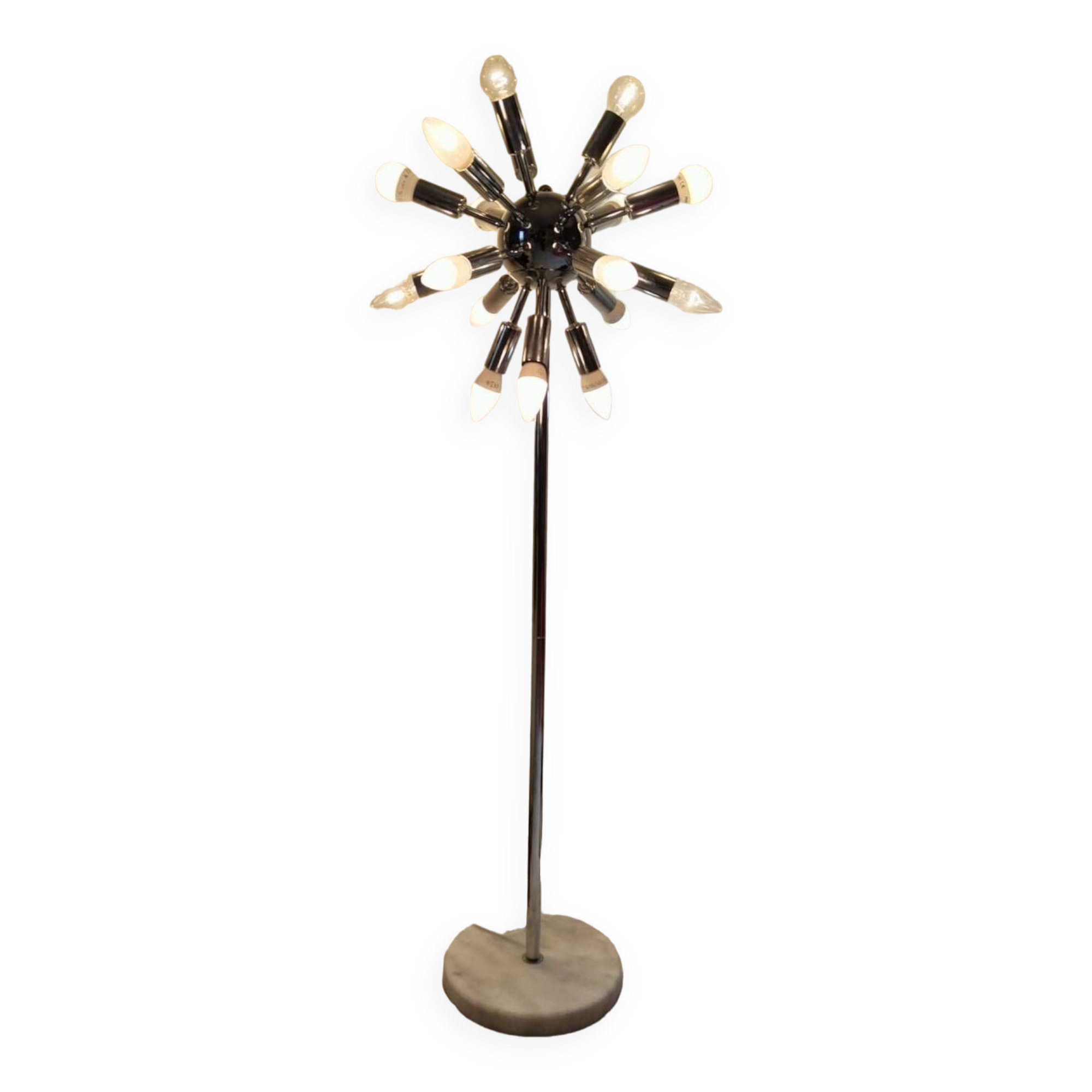 Lampadaire spoutnik 1980 vintage