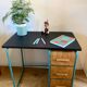 Small wooden children's desk from the 1950s