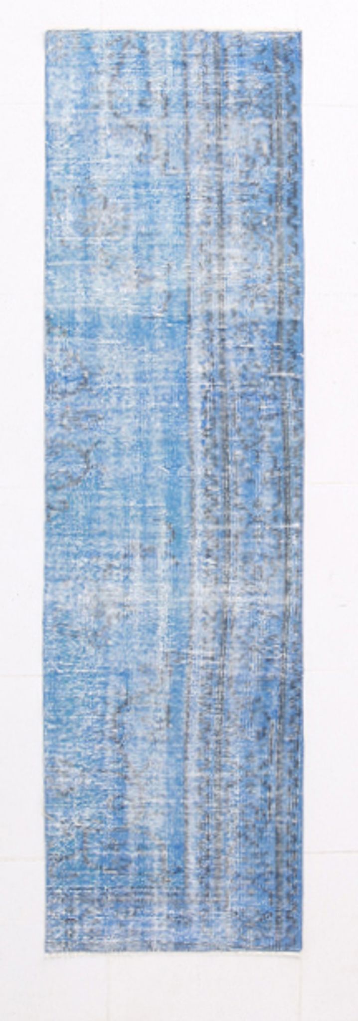 2x6 soft blue vintage runner rug, 53x198cm