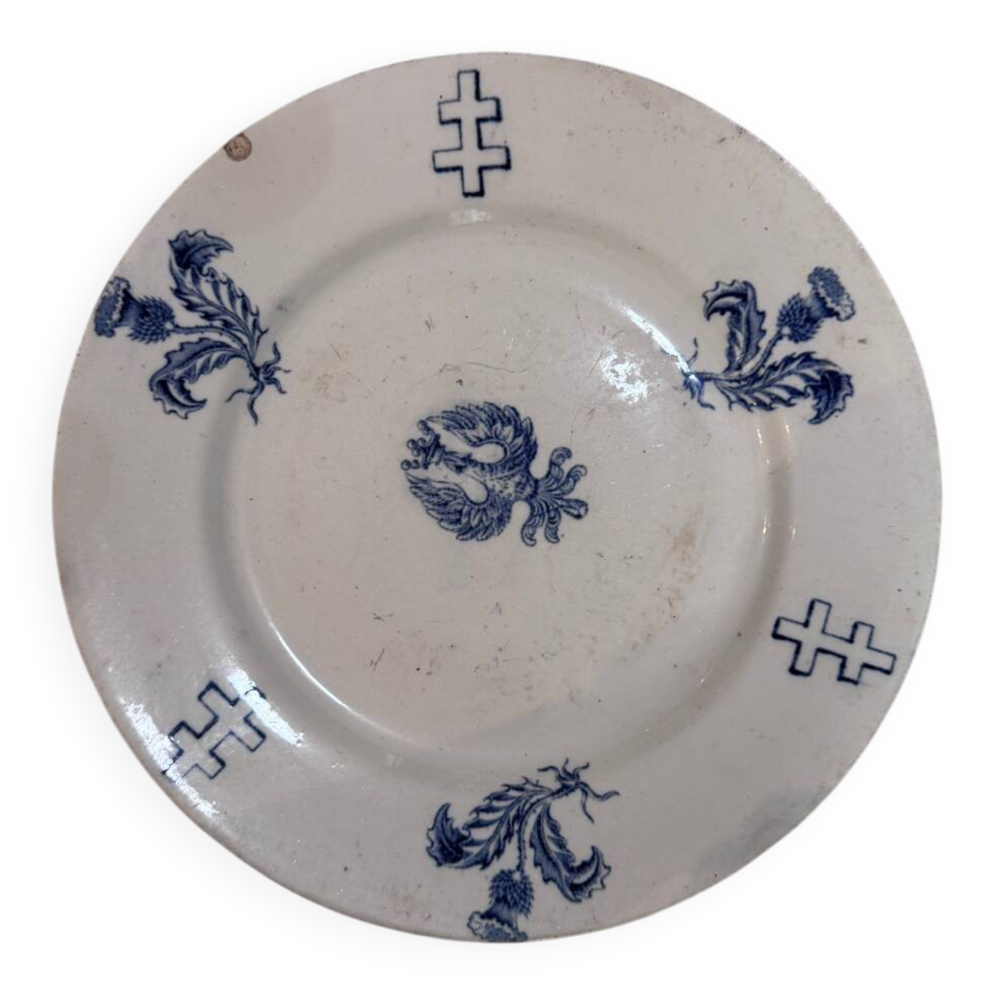 Vintage Lorraine cross plates