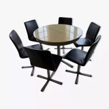 Formica table 1968 and 6 chairs