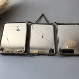 Barber triptych mirror 51x30cm