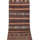 Vintage Turkish hallway rug 80x512 cm