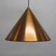 Hans-Agne Jakobsson Scandinavian copper pendant light