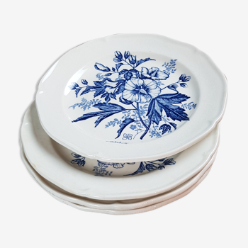 Assiettes en porcelaine