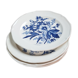 Assiettes en porcelaine