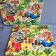 Ancien jeu de cubes en bois