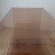 Table basse en plexiglas Michel Dumas vintage