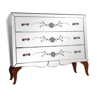 Mirror chest of drawers 50s-60s