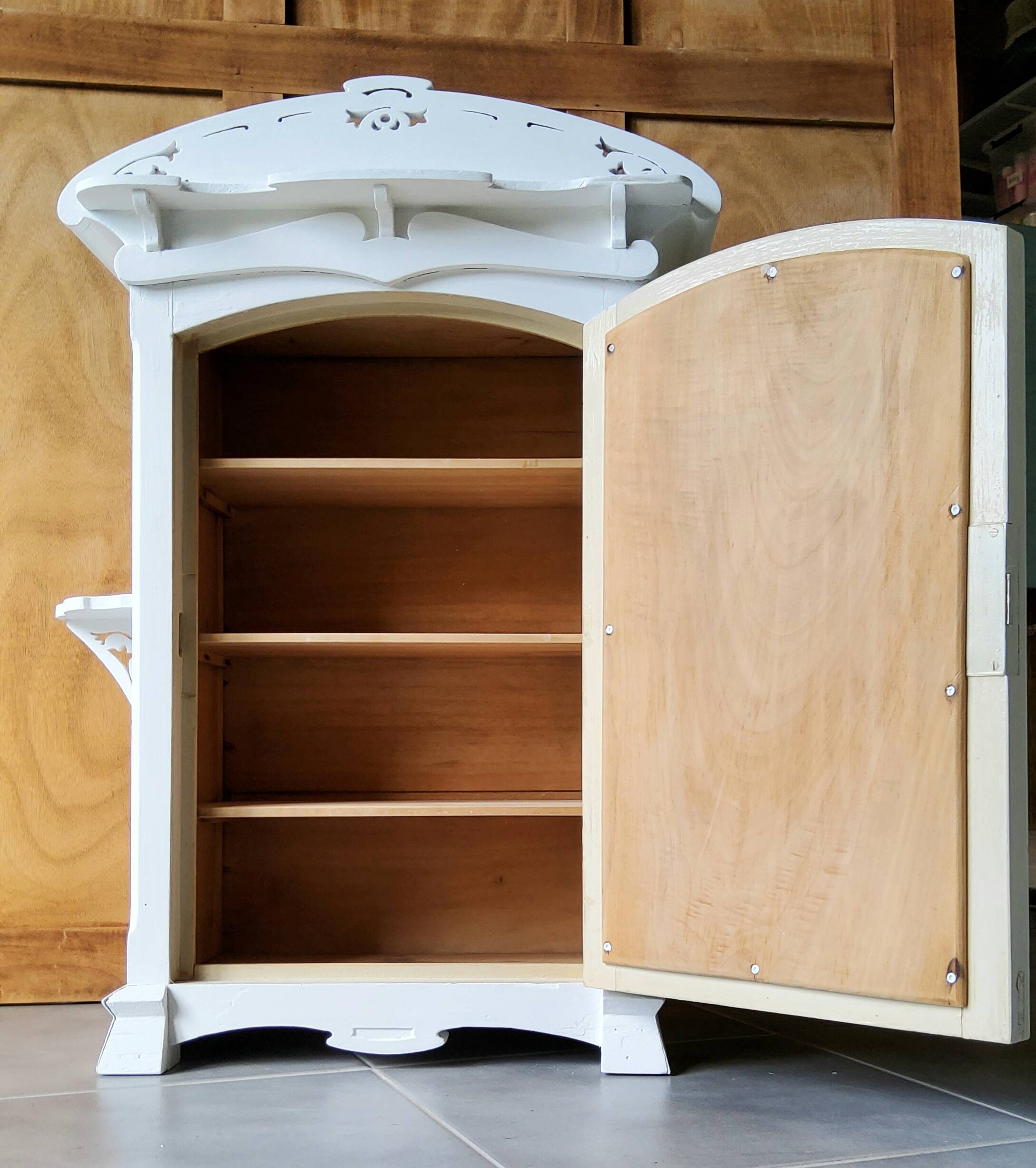 Antique bathroom cabinet