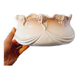 Art Deco Style French Porcelain Planter or Vase in Barbotine