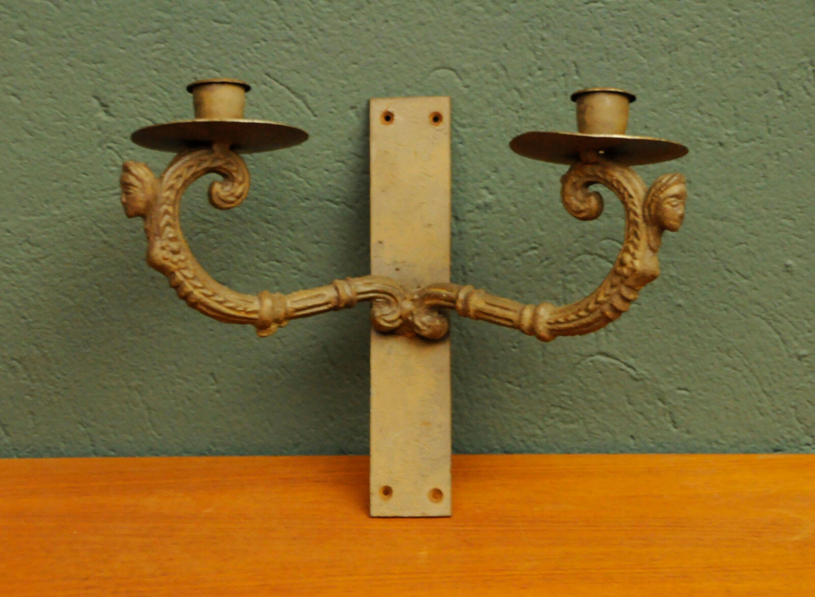 Pre-war bronze candle holder 1920