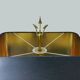 Dolphin and Trident table lamp