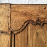 Old doors wardrobe for dressing or decoration