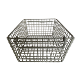 Metal-handled rack storage locker