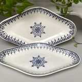 Pairs of old dishes St Amand