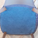 Pair of sky armchairs