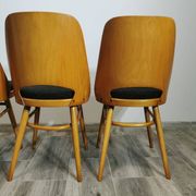Chaises de Salle à Manger par Radomir Hoffman pour Ton, 1950s, Set de 4