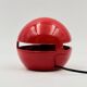 Red Space Age lamp in ceramic, Italy, 1970s.