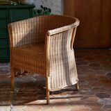 Rattan armchair