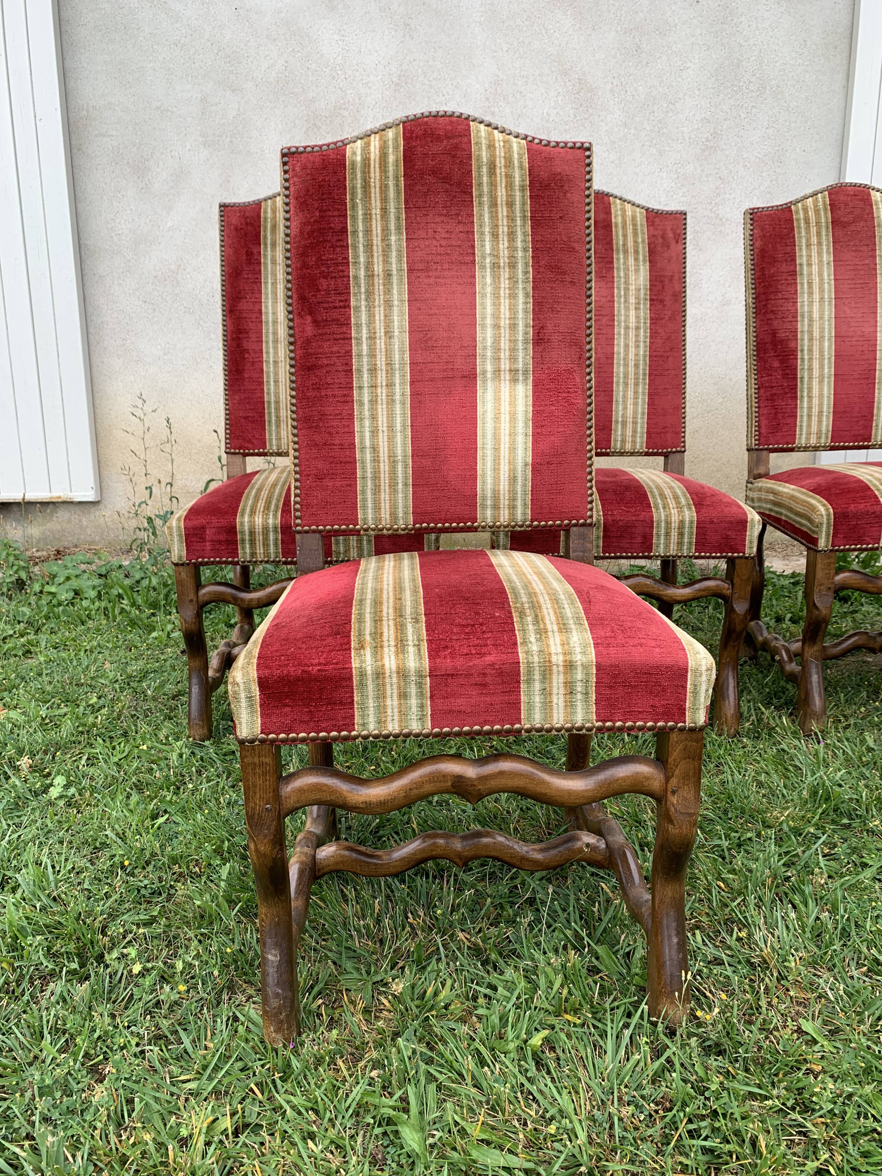 Louis XIII sheep bones chairs