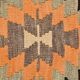 6x11 Geometric Pattern Turkish Vintage Kilim Rug, 172x346Cm