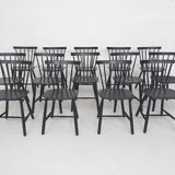 Poul M. Volther J46 spindle back chair for FDB Mobler, Denmark, 1956