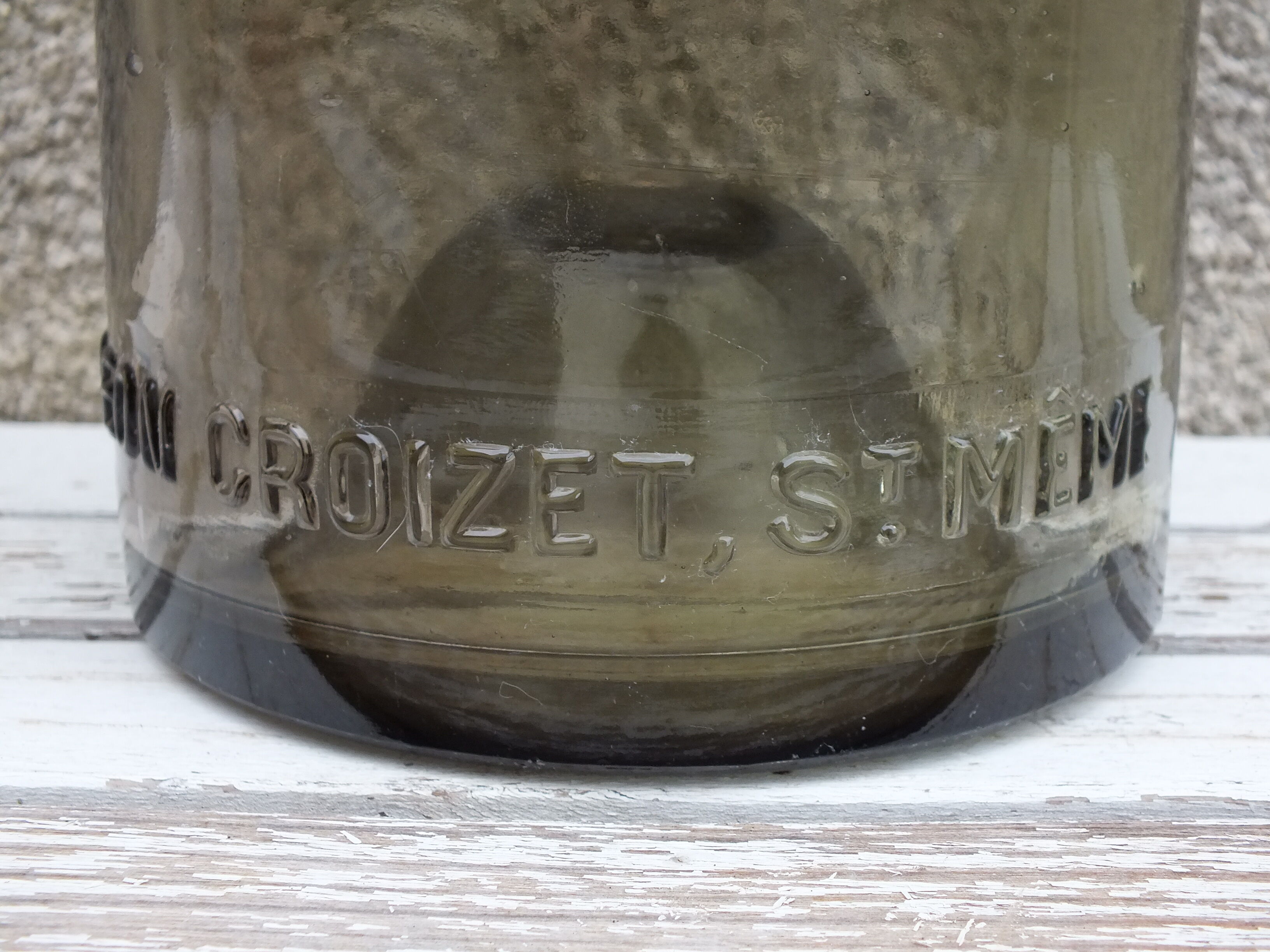 Bottle cognac léon croizet, 5l era prohibition usa