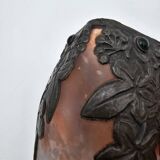 Tevan Margit Art Nouveau Glass Paste Vase