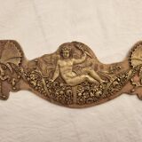 Bronze pediment