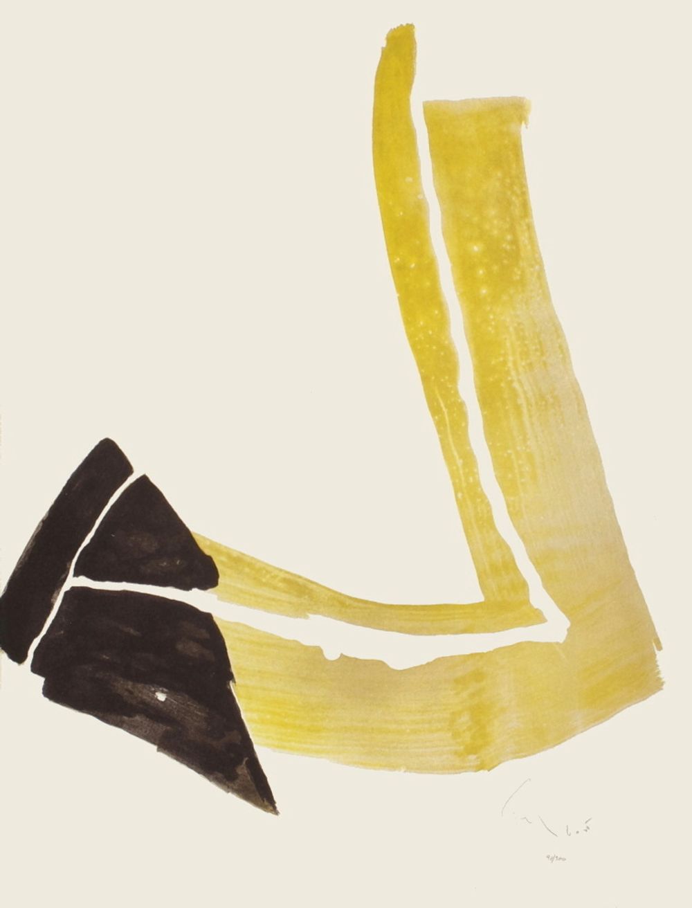 "Penchée" 1970, Pierre Tal-Coat