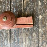 Original patina wooden farmhouse coat hook 86cm