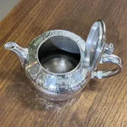 Art Nouveau silver-plated tea/coffee service, 4 pieces.