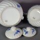 Complete coffee service for 6 people, Haviland Limoges porcelain C649 S
