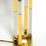 Paire de lampes de table en laiton XXL très rares des années 1970 de Vereinigte Werkstätten