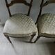 Pair of flying chairs in Louis XVI style
