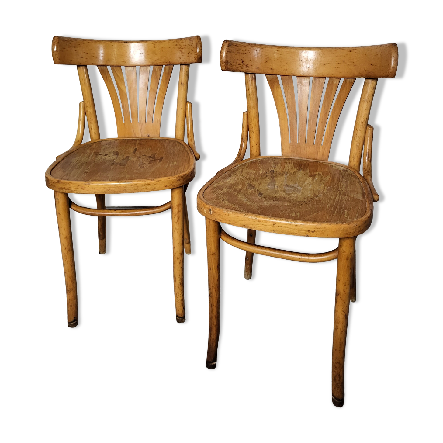 Pair of bistro chairs