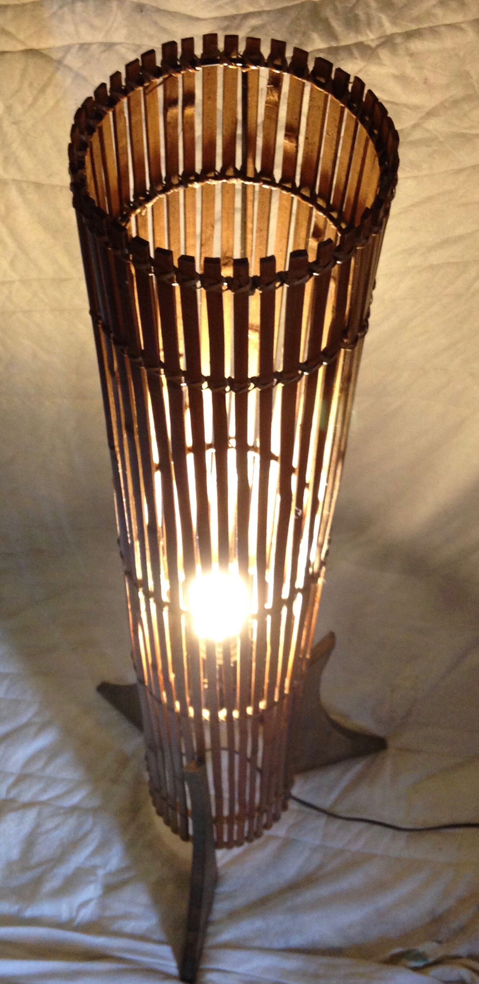 Wooden lamppost 1950