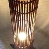 Lampadaire en bois 1950