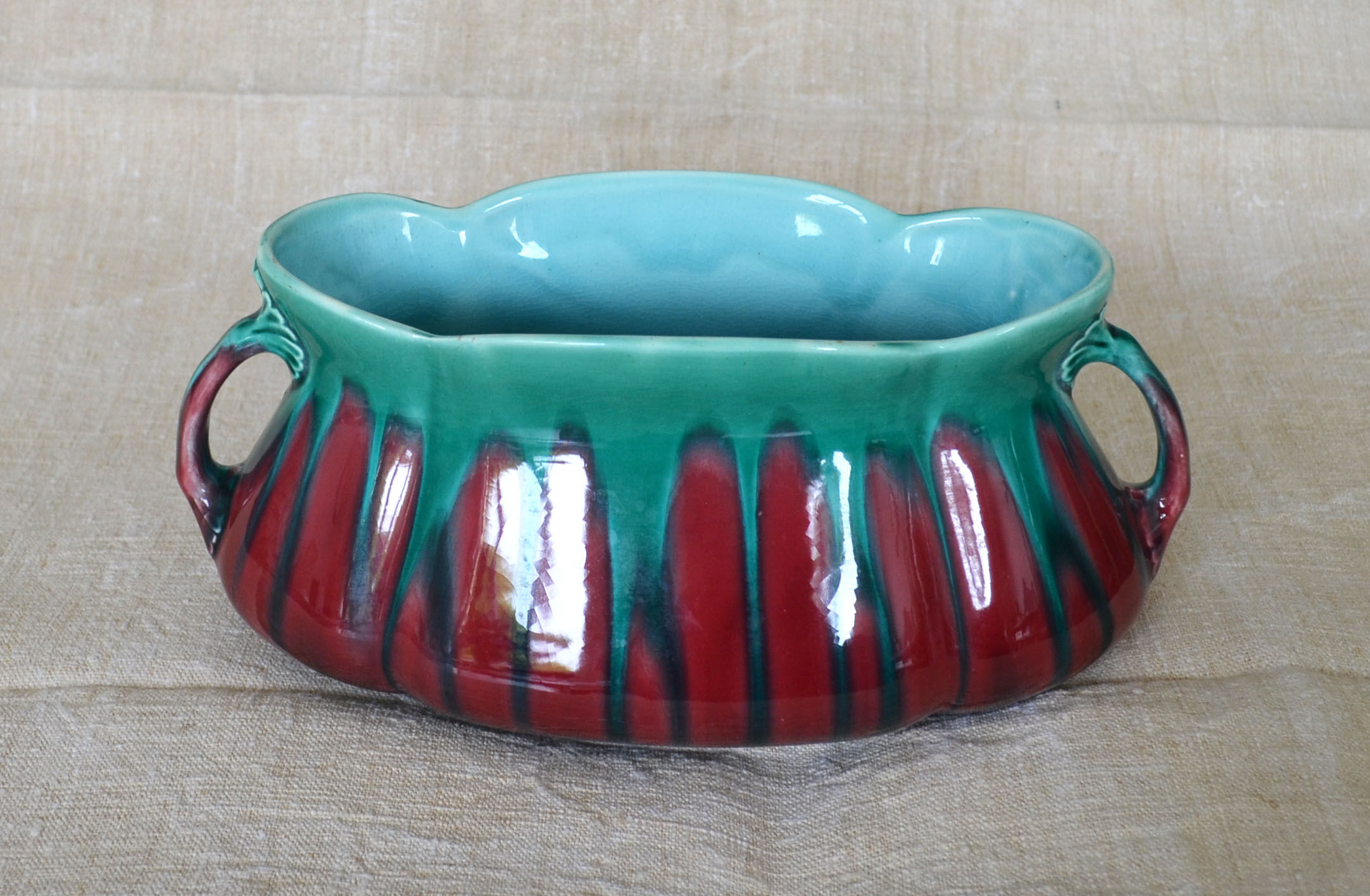 Art nouveau gardener pottery of orchies