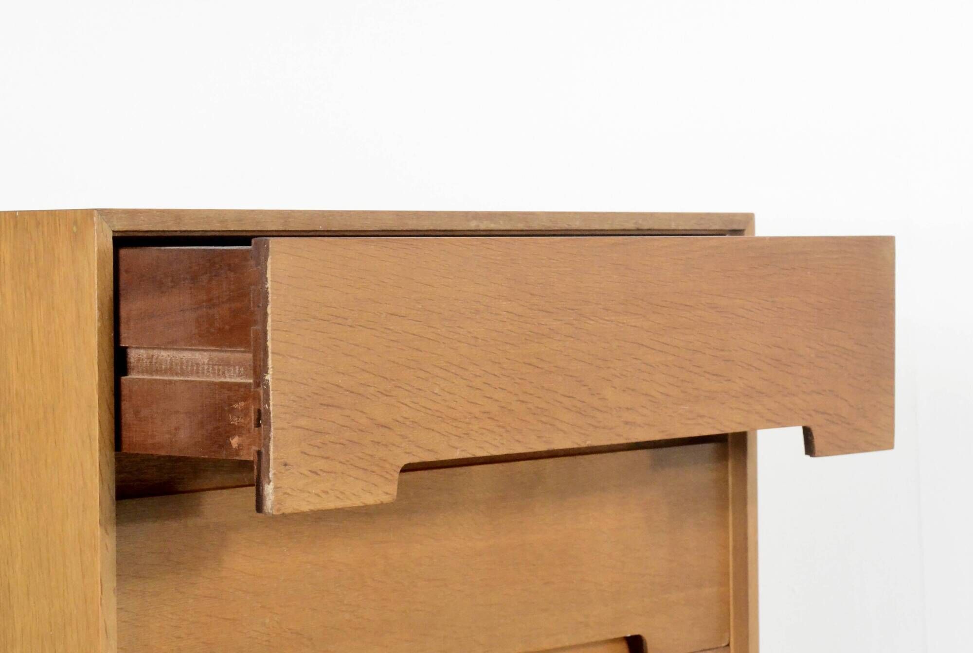 Midcentury Stag C Range Chest Of Drawers By John And Sylvia Reid In Oak. Vi