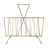 Vintage Art Deco magazine door in gilded brass