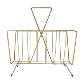 Vintage Art Deco magazine door in gilded brass