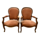 Pair of Voltaire armchairs in the Napoléon III style (19th century)
